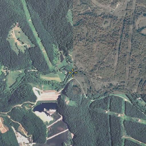 Aerial/Satellite Image of Lane Branch, KY