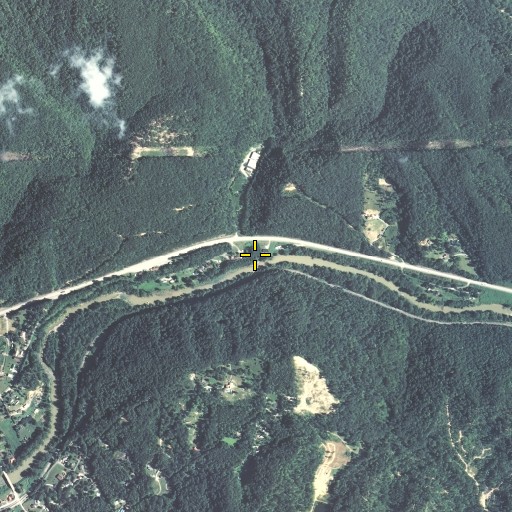 Aerial/Satellite Image of Laurel Branch, KY
