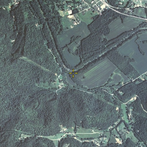 Aerial/Satellite Image of Ledger Branch, KY