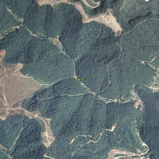 Aerial/Satellite Image of Left Fork Dial Branch, KY