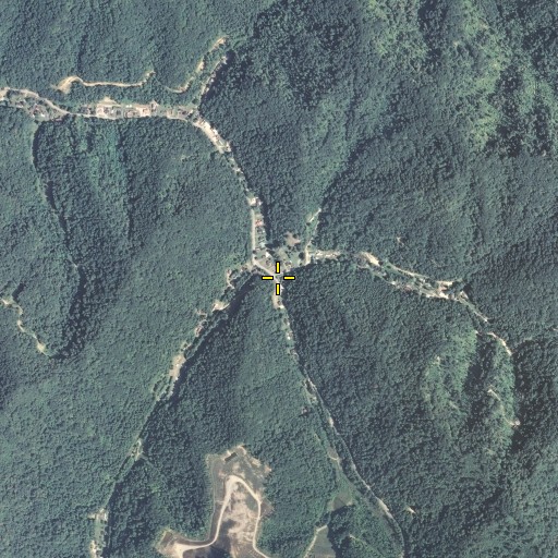 Aerial/Satellite Image of Left Turkeytoe Branch, KY