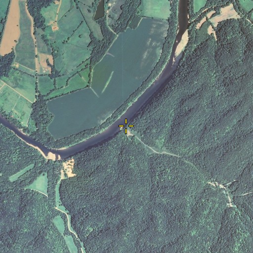 Aerial/Satellite Image of Lick Branch, KY