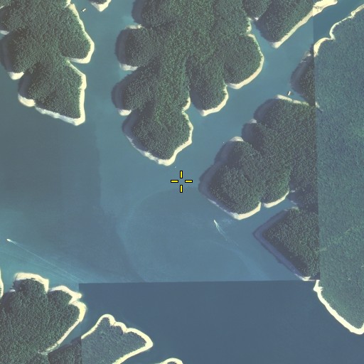 Aerial/Satellite Image of Lick Creek, KY