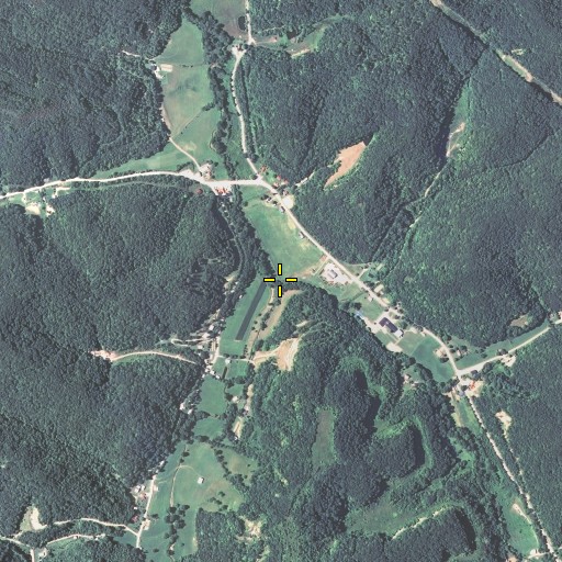 Aerial/Satellite Image of Lick Fork, KY
