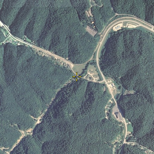 Aerial/Satellite Image of Lindon Fork, KY