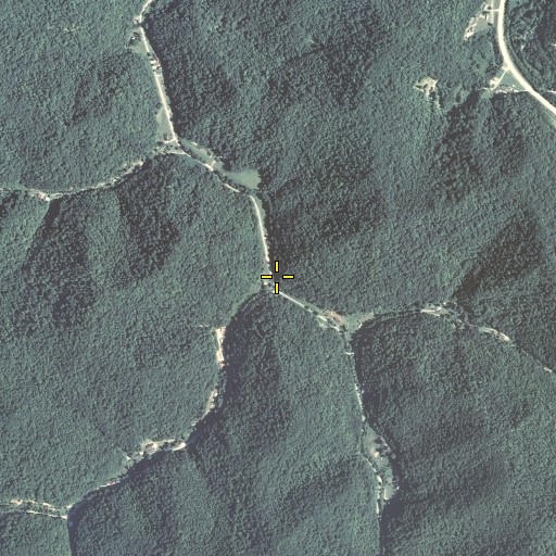 Aerial/Satellite Image of MacIntosh Fork, KY