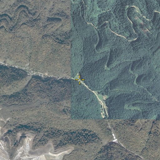 Aerial/Satellite Image of Malachi Branch, KY