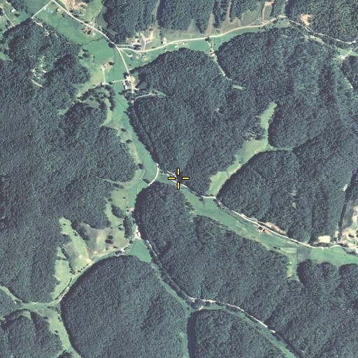 Aerial/Satellite Image of Malaga School, KY