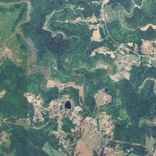 Aerial/Satellite Image of Maple Ridge, KY