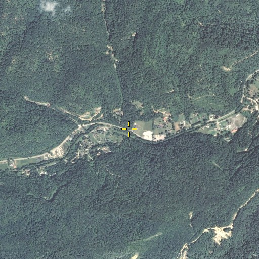 Aerial/Satellite Image of Marion Branch, KY