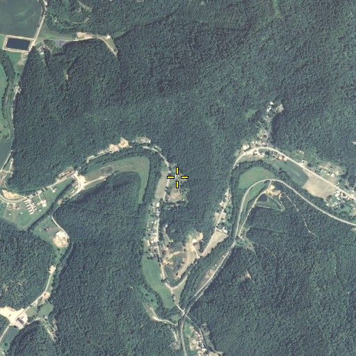 Aerial/Satellite Image of Mayflower School, KY