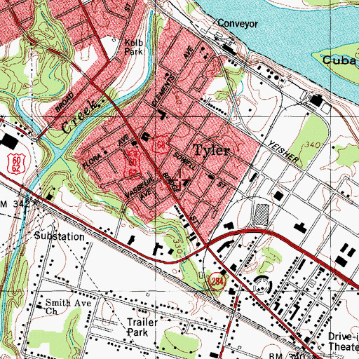 Topographic Map of McKinley School, KY