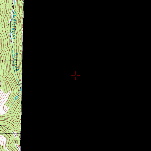Topographic Map of Meadow Branch, KY
