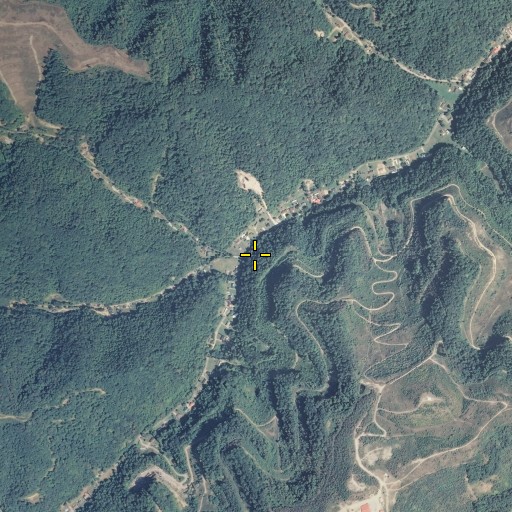 Aerial/Satellite Image of Middle Branch, KY