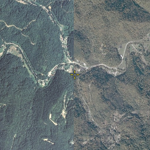 Aerial/Satellite Image of Mill Branch, KY