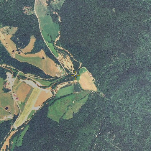 Aerial/Satellite Image of Mill Branch, KY
