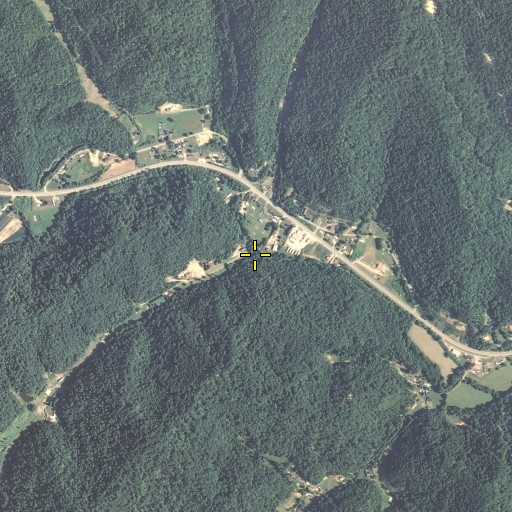 Aerial/Satellite Image of Mill Branch, KY
