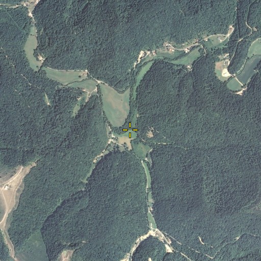 Aerial/Satellite Image of Mill Fork, KY