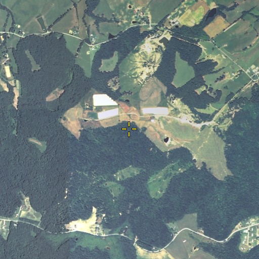 Aerial/Satellite Image of Millers Knob, KY