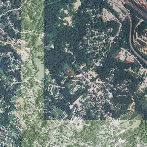 Aerial/Satellite Image of Millseat School, KY
