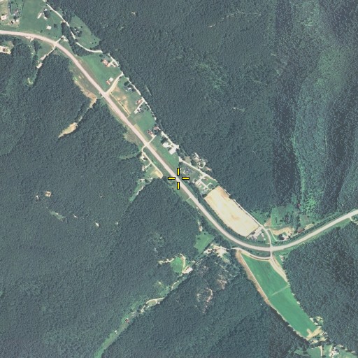 Aerial/Satellite Image of Millstone Branch, KY