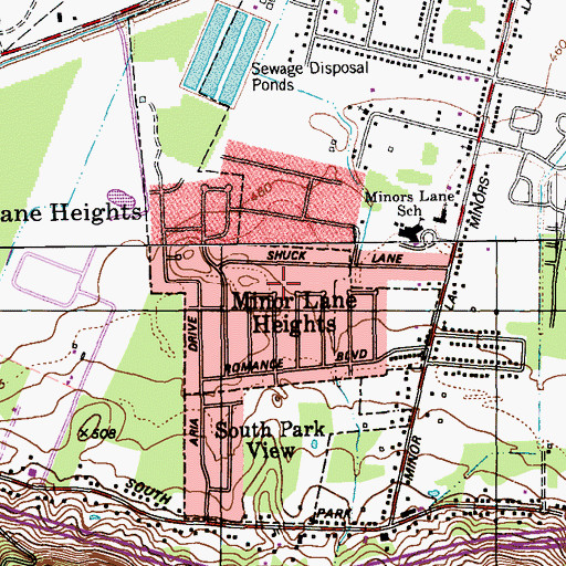 Topographic Map of Heritage Creek, KY