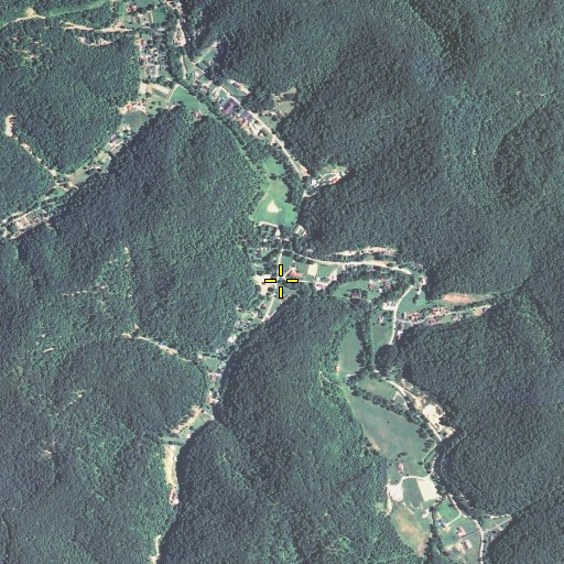 Aerial/Satellite Image of Moore Branch, KY