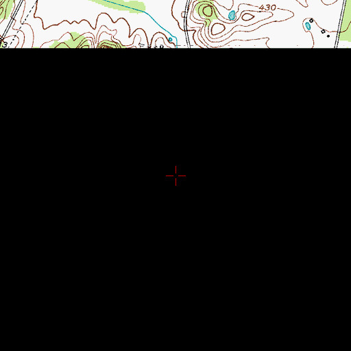 Topographic Map of Moore Cemetery, KY