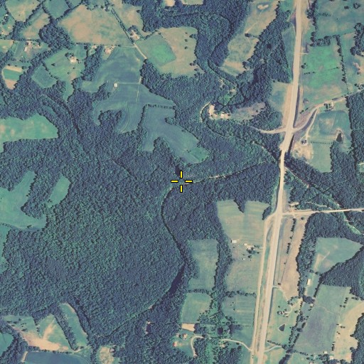 Aerial/Satellite Image of Moores Fork, KY