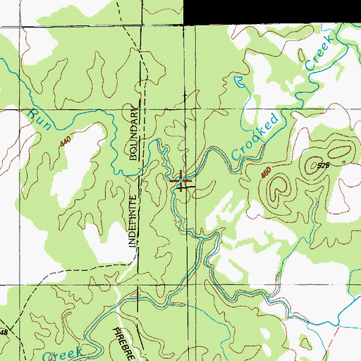 Topographic Map of Mud Run, KY
