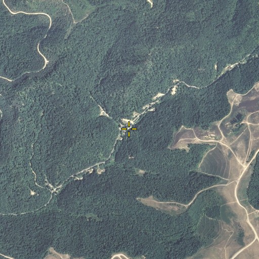 Aerial/Satellite Image of Muddy Branch, KY