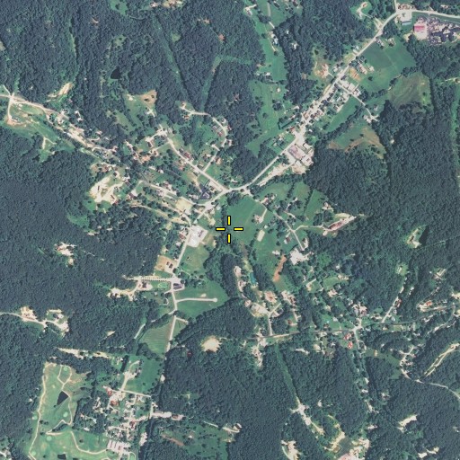 Aerial/Satellite Image of Muddy Branch, KY