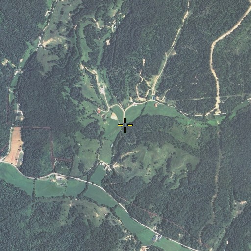 Aerial/Satellite Image of Mudlick Branch, KY
