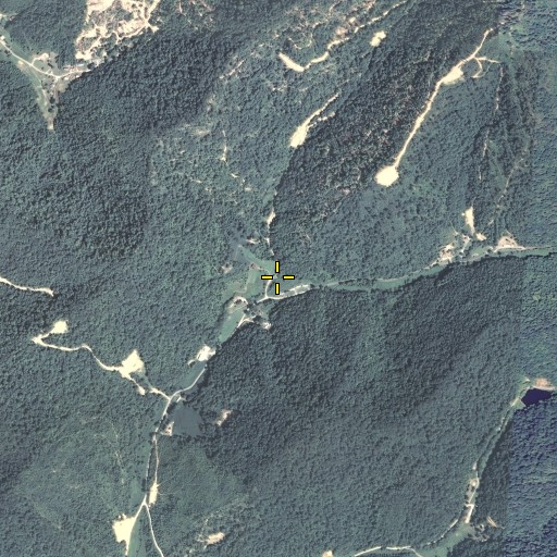 Aerial/Satellite Image of Mulberry Fork, KY