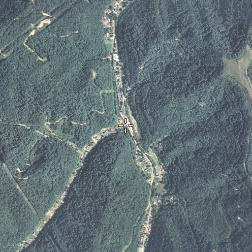 Aerial/Satellite Image of Mullen Fork, KY