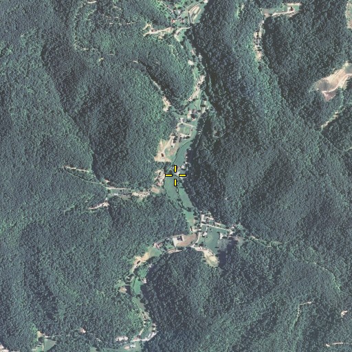 Aerial/Satellite Image of Mullet Branch, KY