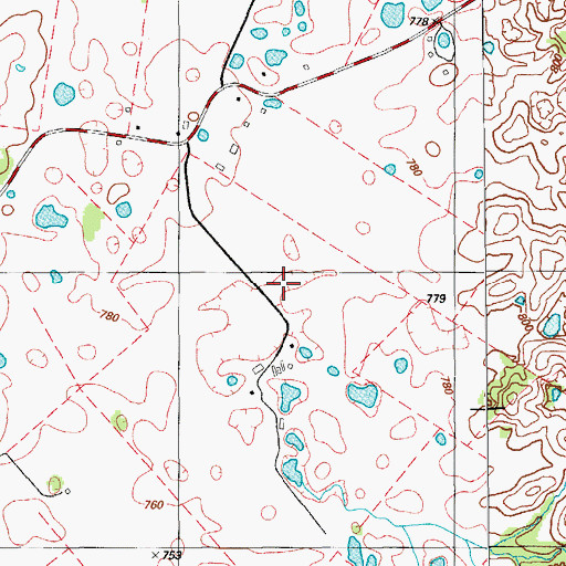 Topographic Map of Nalls Valley, KY