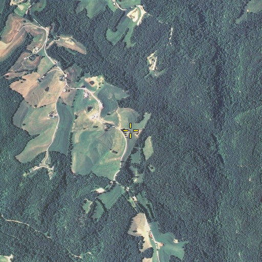 Aerial/Satellite Image of New Home School, KY