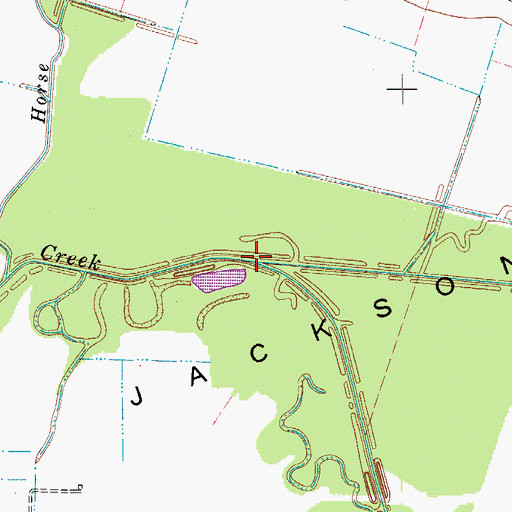 Topographic Map of North Fork Panther Creek, KY