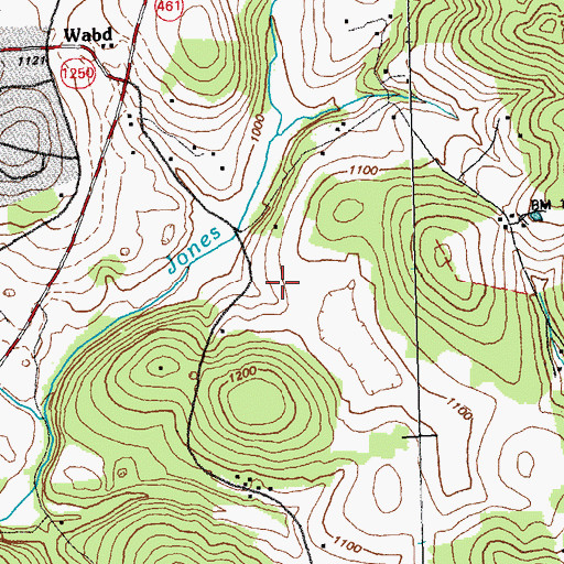 Topographic Map of Norton School, KY