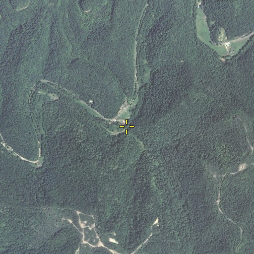 Aerial/Satellite Image of Old Trace Branch, KY