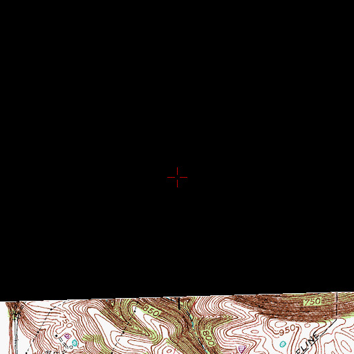Topographic Map of Otter Creek, KY