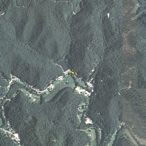 Aerial/Satellite Image of Pack Branch, KY