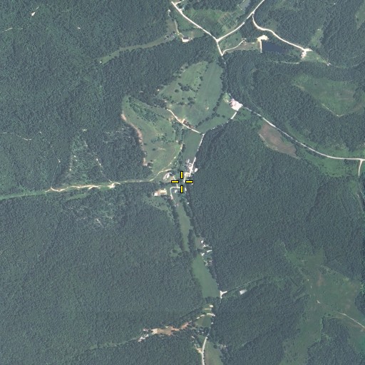Aerial/Satellite Image of Patrick Branch, KY