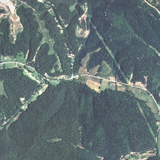 Aerial/Satellite Image of Patterson Creek, KY