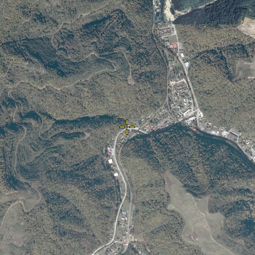 Aerial/Satellite Image of Pecks Branch, KY