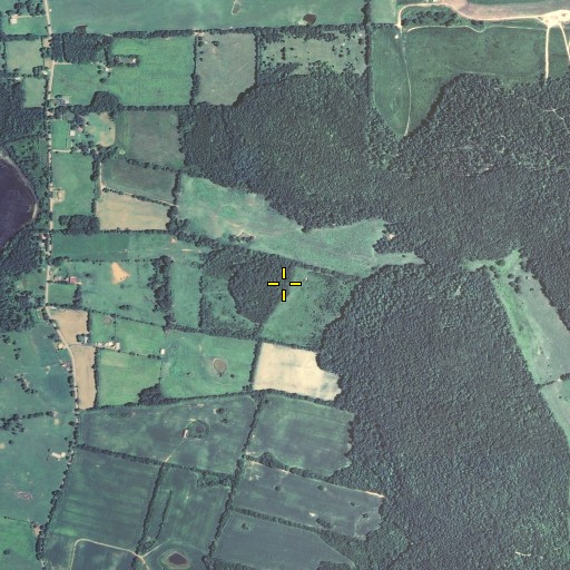 Aerial/Satellite Image of Petty Knob, KY
