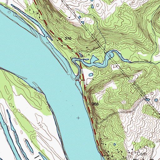 Topographic Map of Phelps Creek, KY