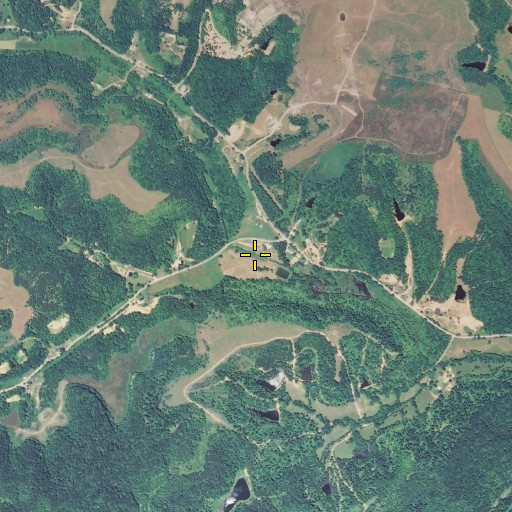 Aerial/Satellite Image of Phoebe Fork, KY