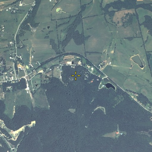 Aerial/Satellite Image of Pine Knob, KY